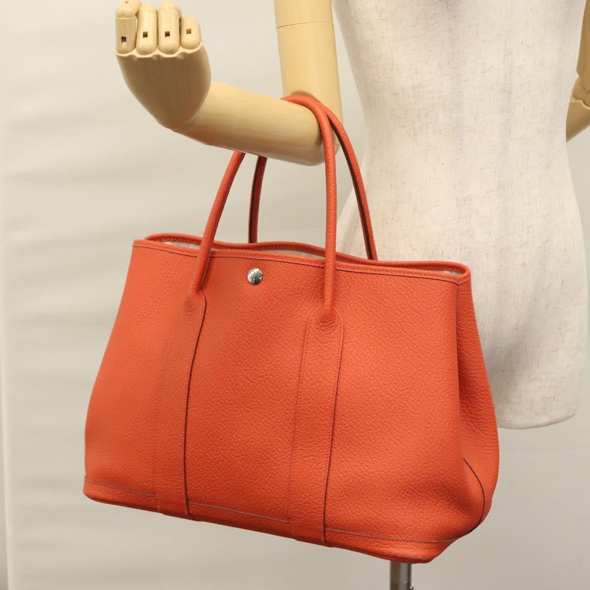 Hermes Hermes Garden Party Tote Leather Size ONE SIZE - 16 Thumbnail