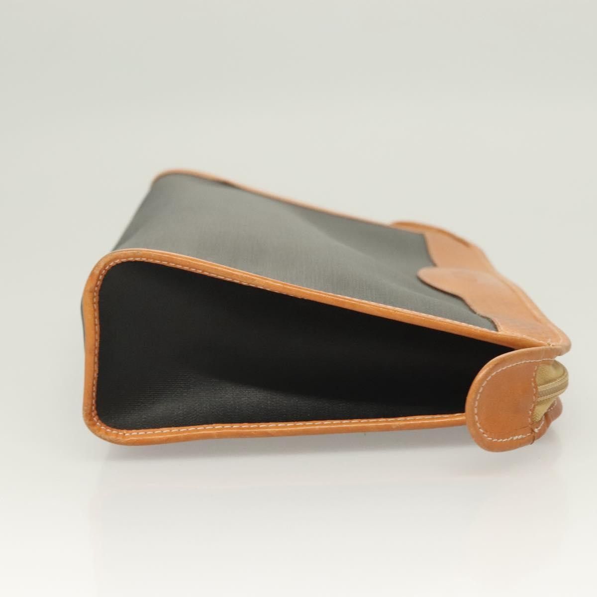 Dior Christian Dior Vintage Zip Pochette Canvas and leather Size ONE SIZE - 3 Thumbnail