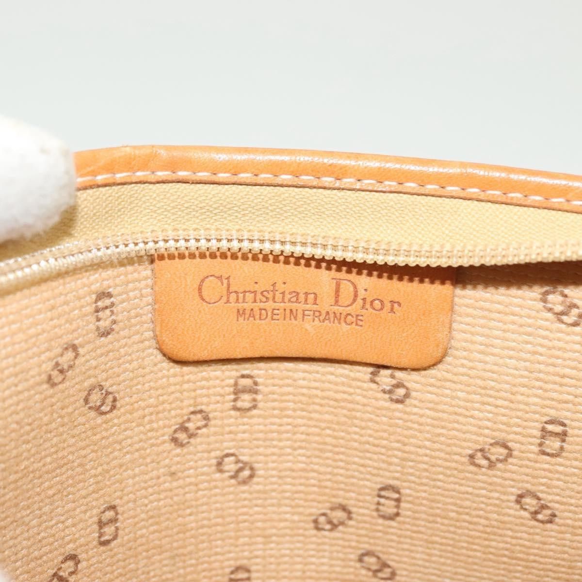 Dior Christian Dior Vintage Zip Pochette Canvas and leather Size ONE SIZE - 6 Thumbnail