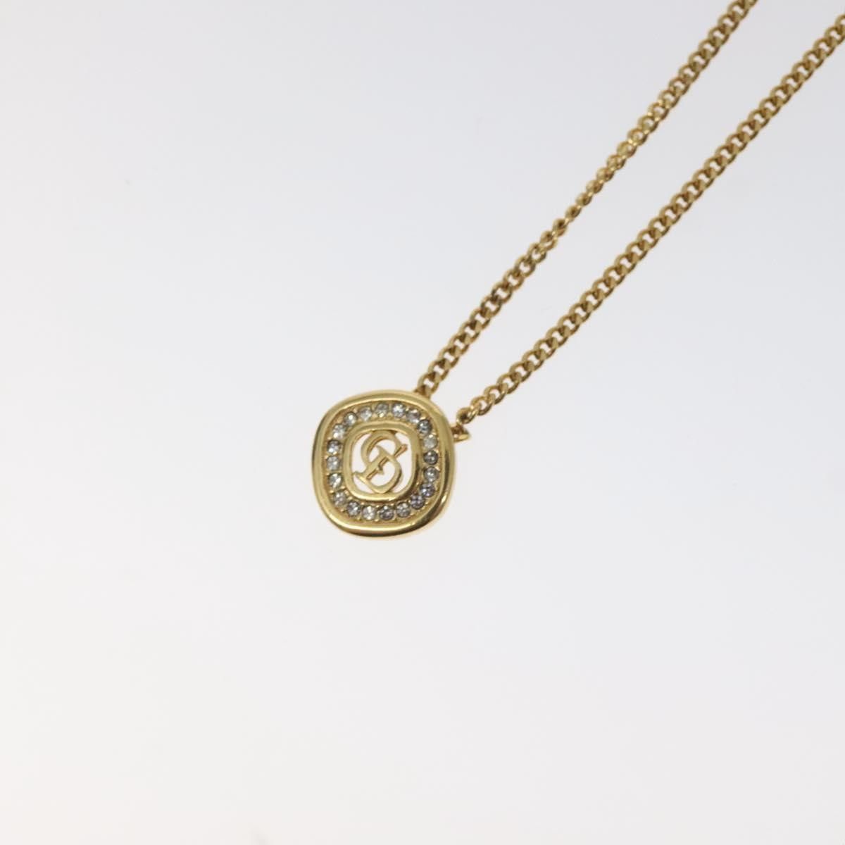 Dior Christian Dior CD Pendant Necklace Gold-plated Size ONE SIZE - 3 Thumbnail