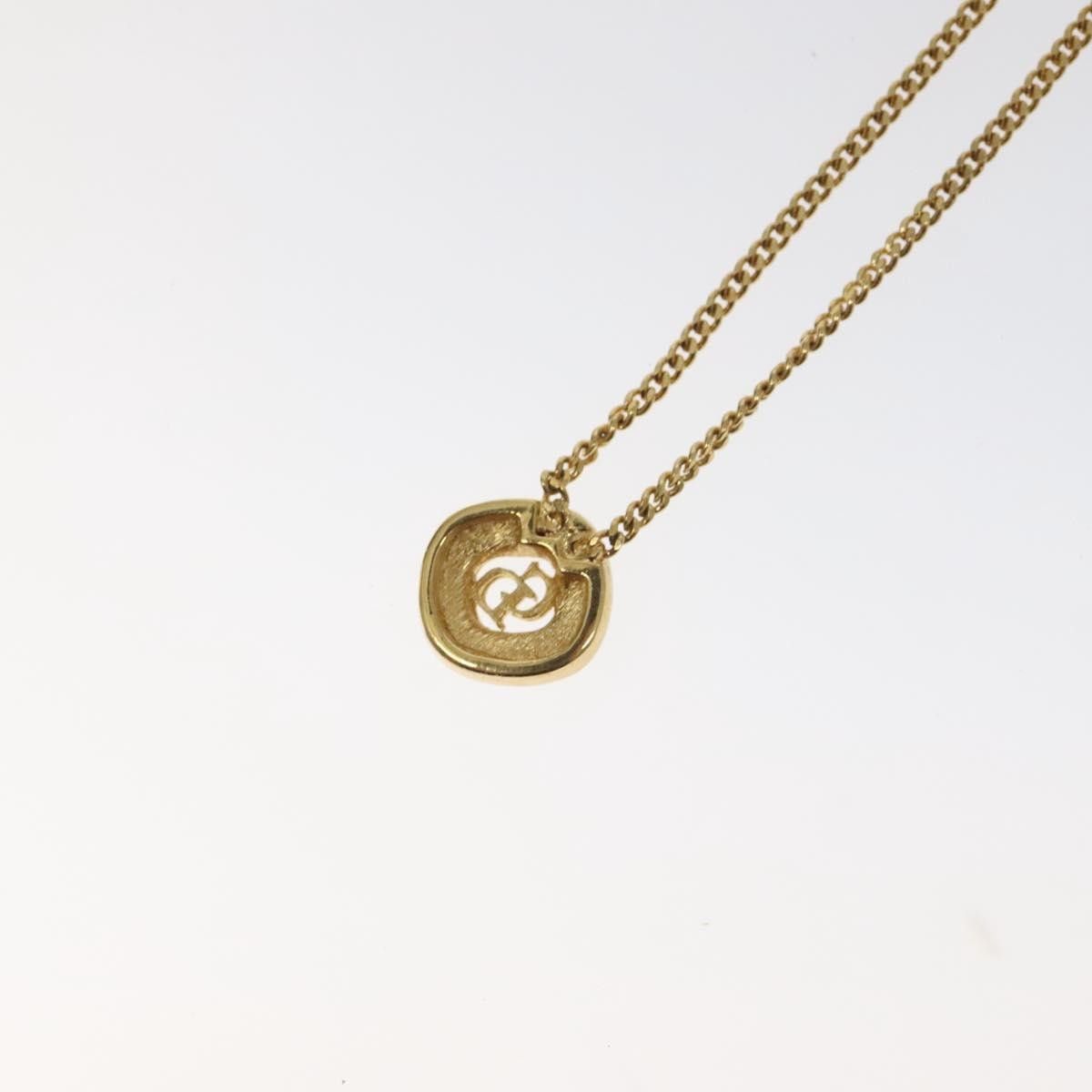 Dior Christian Dior CD Pendant Necklace Gold-plated Size ONE SIZE - 4 Thumbnail