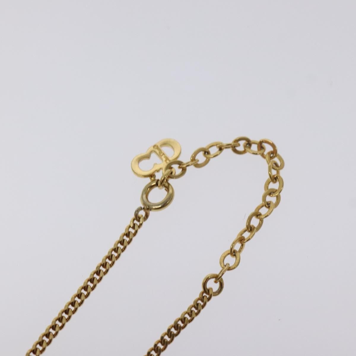 Dior Christian Dior CD Pendant Necklace Gold-plated Size ONE SIZE - 7 Thumbnail