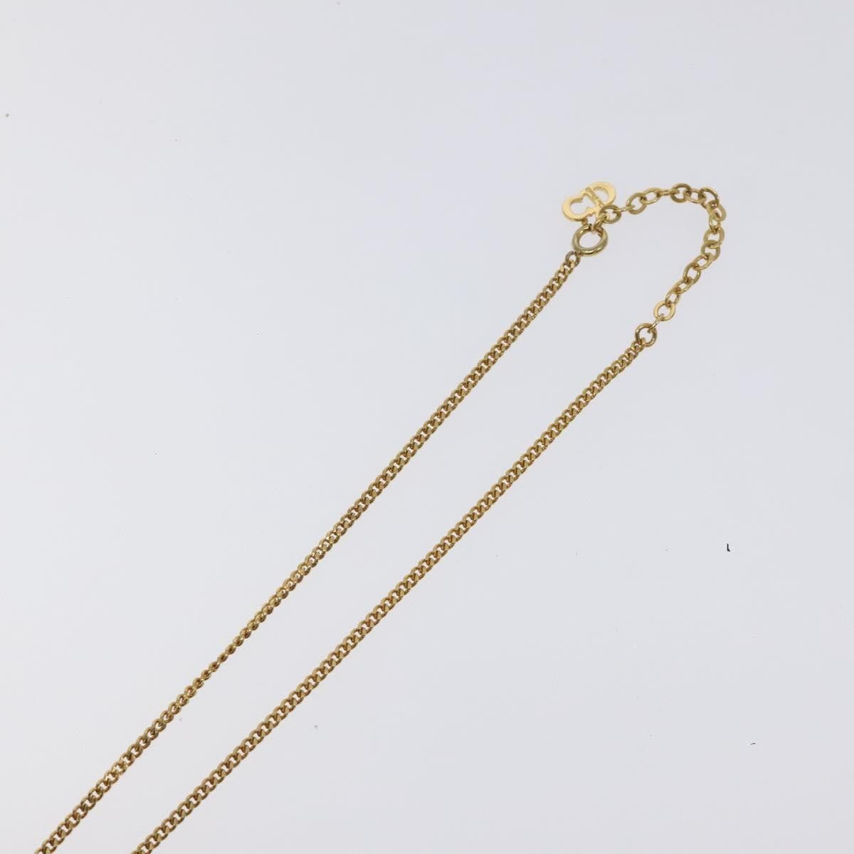 Dior Christian Dior CD Pendant Necklace Gold-plated Size ONE SIZE - 6 Thumbnail