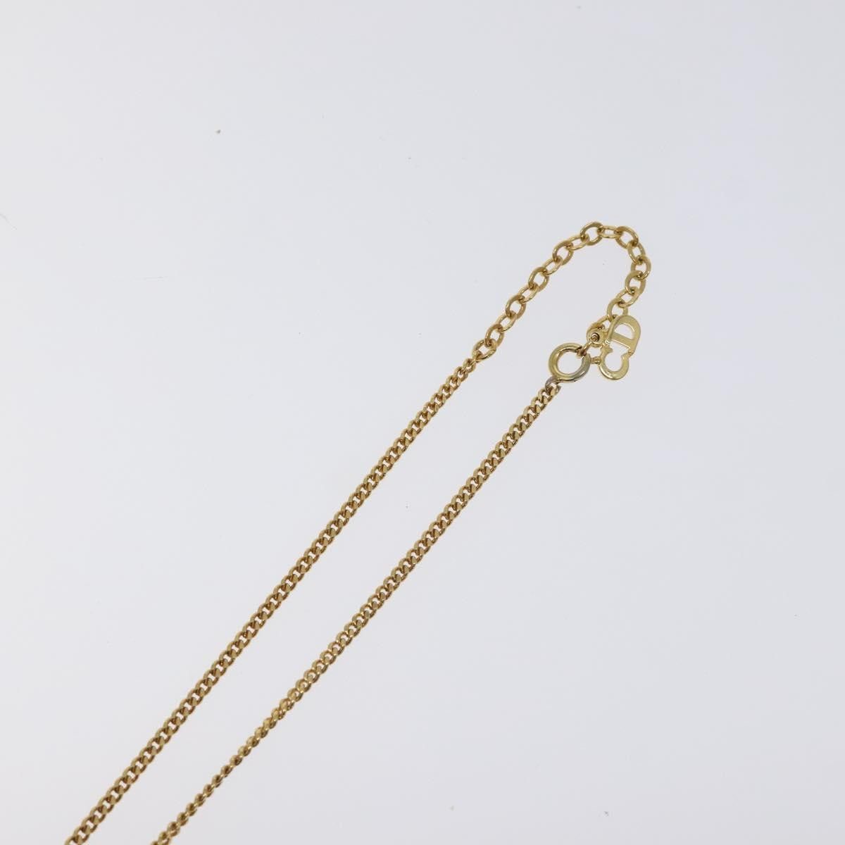 Dior Christian Dior CD Pendant Necklace Gold-plated Size ONE SIZE - 10 Thumbnail