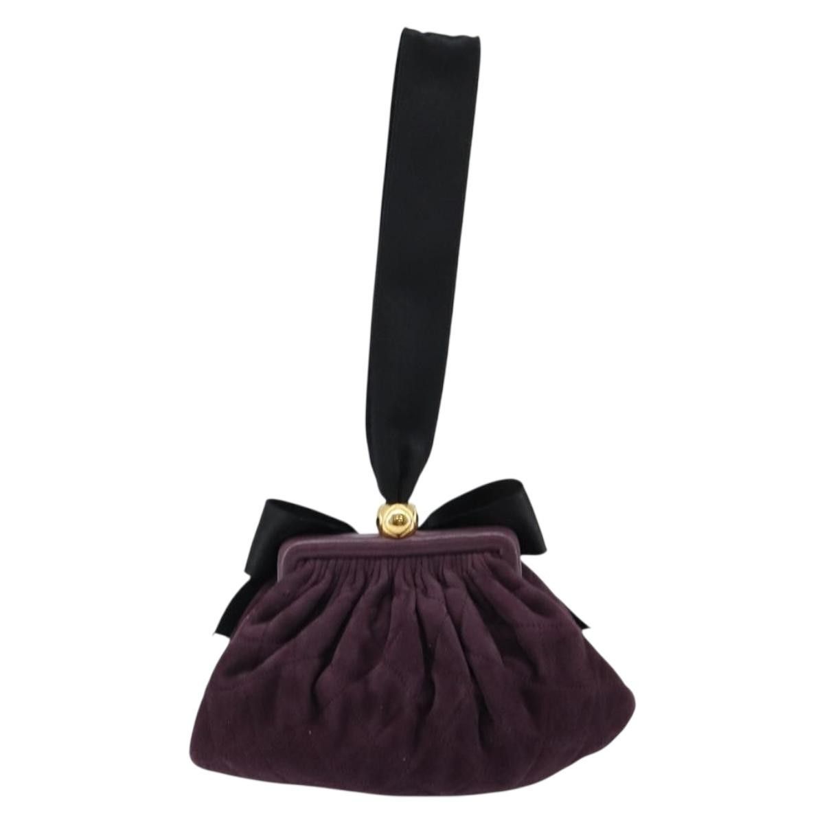 Chanel Chanel Bow cluth Suede Size ONE SIZE - 2 Thumbnail