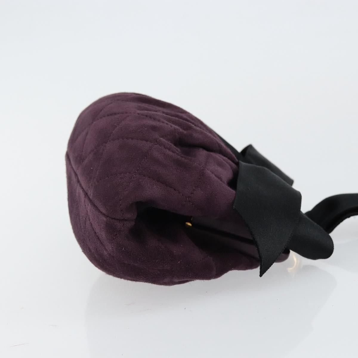 Chanel Chanel Bow cluth Suede Size ONE SIZE - 3 Thumbnail