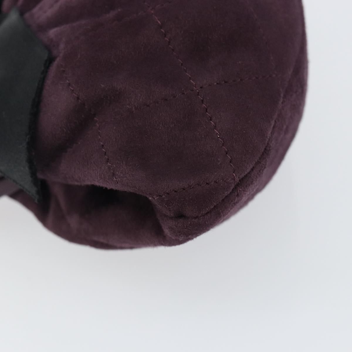Chanel Chanel Bow cluth Suede Size ONE SIZE - 9 Thumbnail