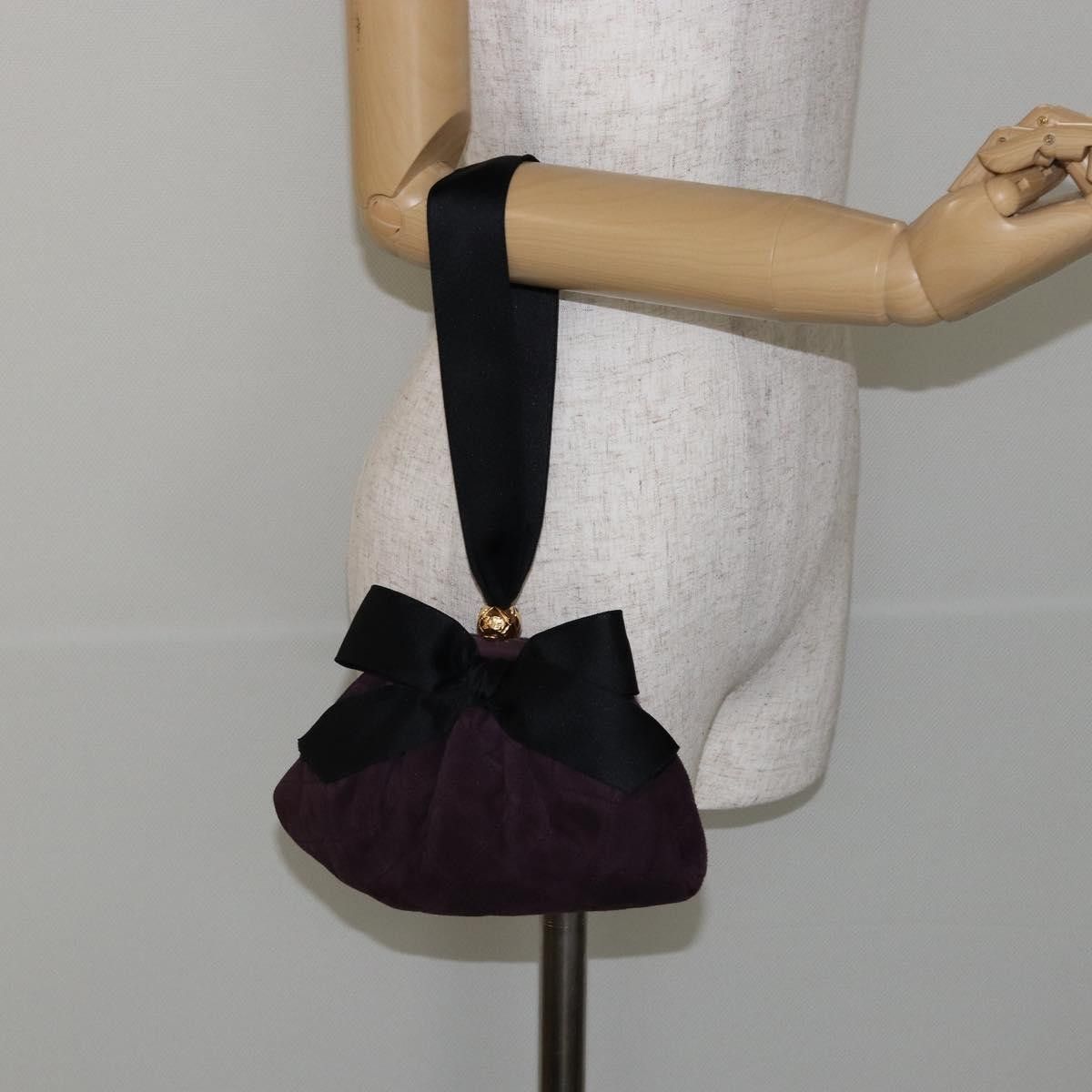 Chanel Chanel Bow cluth Suede Size ONE SIZE - 16 Thumbnail