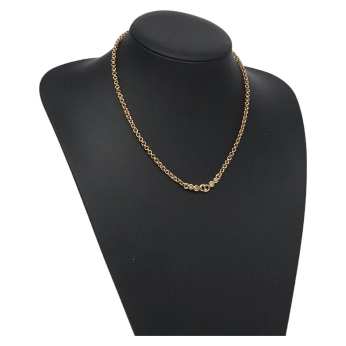 Dior Christian Dior CD Pendant Necklace Gold-plated Size ONE SIZE - 9 Thumbnail