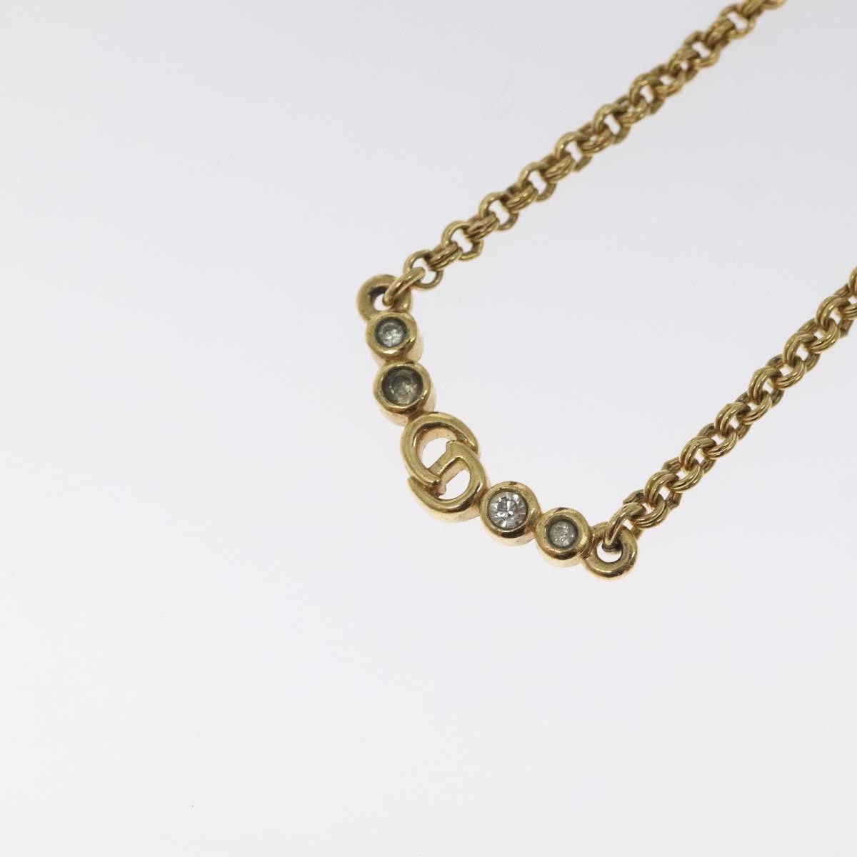 Dior Christian Dior CD Pendant Necklace Gold-plated Size ONE SIZE - 3 Thumbnail