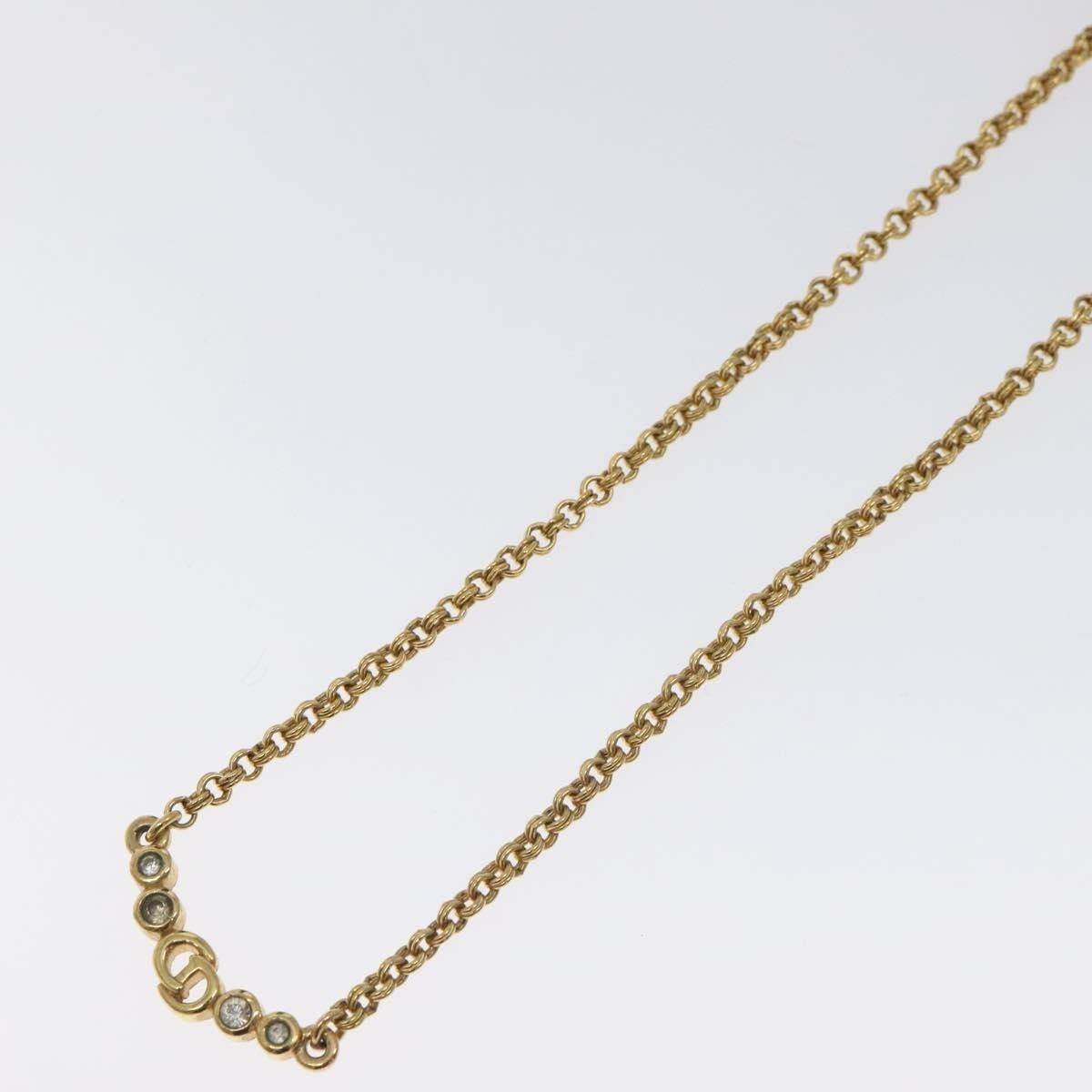 Dior Christian Dior CD Pendant Necklace Gold-plated Size ONE SIZE - 5 Thumbnail