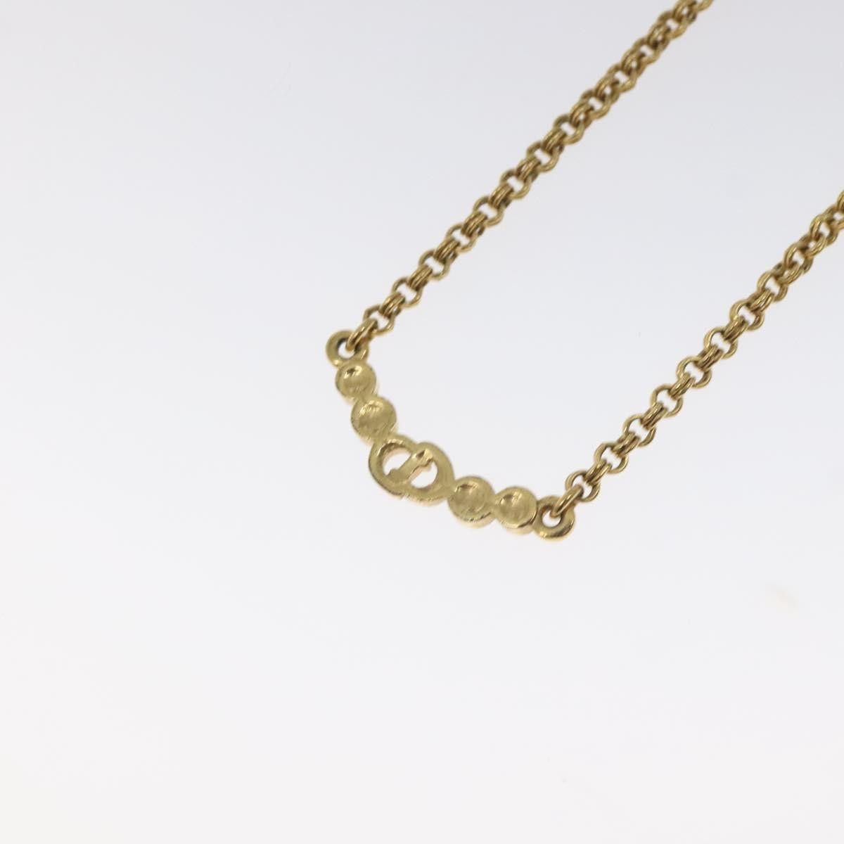 Dior Christian Dior CD Pendant Necklace Gold-plated Size ONE SIZE - 4 Thumbnail