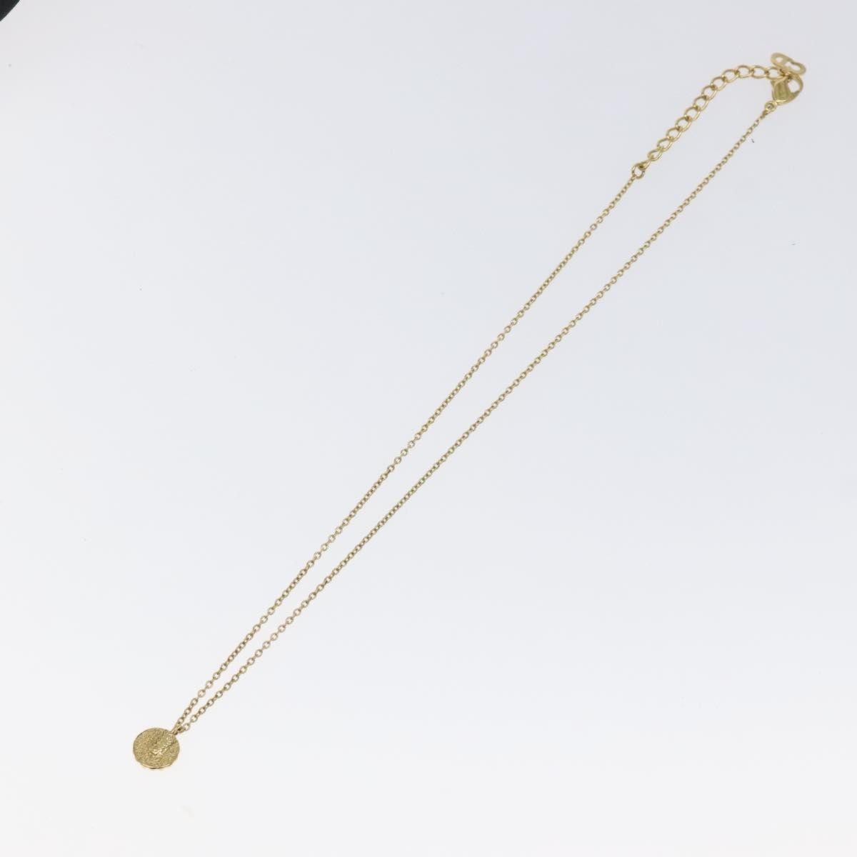 Dior Christian Dior CD Pendant Necklace Gold-plated Size ONE SIZE - 2 Thumbnail