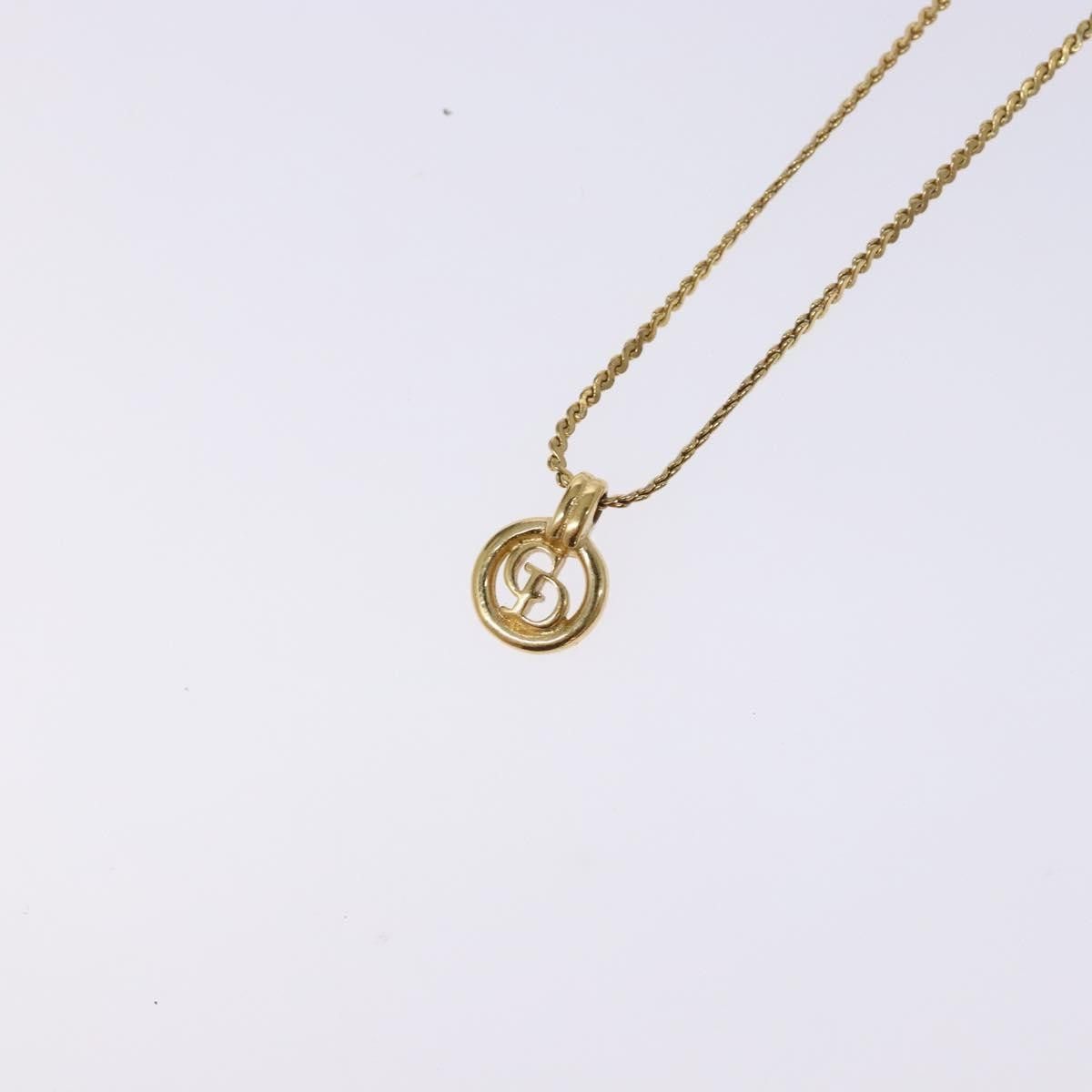 Dior Christian Dior CD Round Pendant Metal Size ONE SIZE - 3 Thumbnail