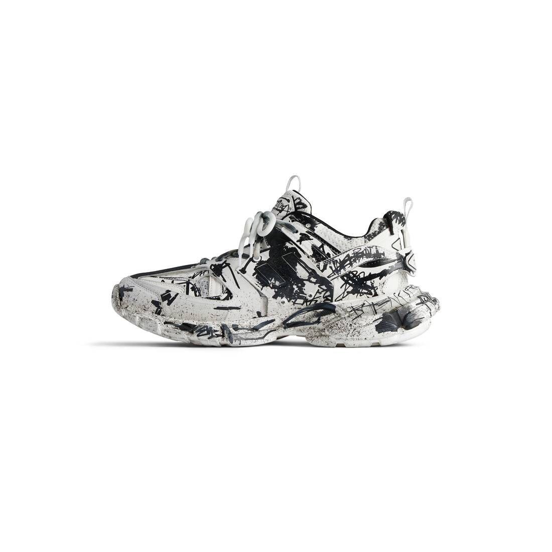 Balenciaga Balenciaga Track Graffiti Sneakers SIZE 40 Size ONE SIZE - 4 Thumbnail