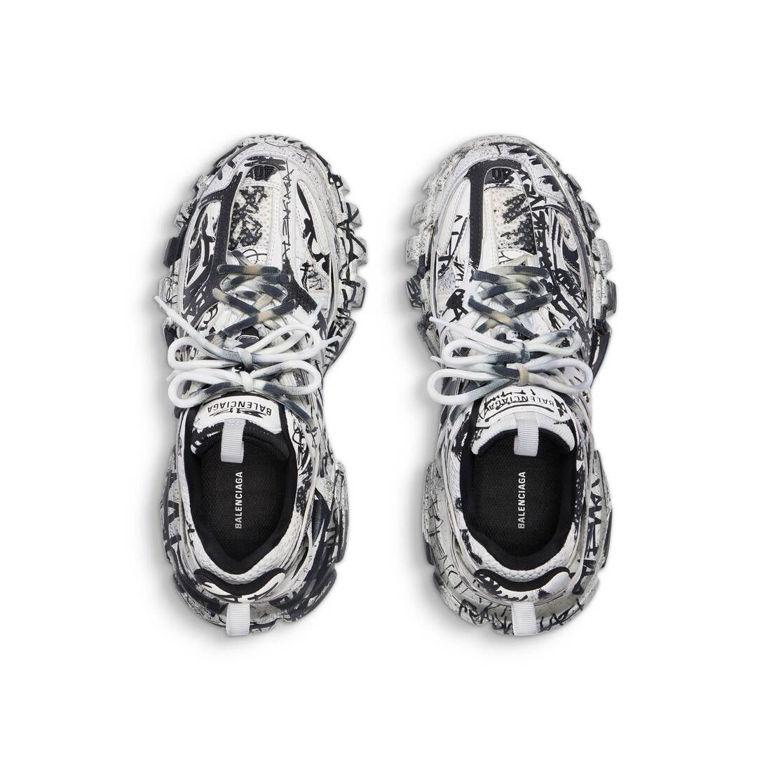 Balenciaga Balenciaga Track Graffiti Sneakers SIZE 41 Size ONE SIZE - 5 Thumbnail