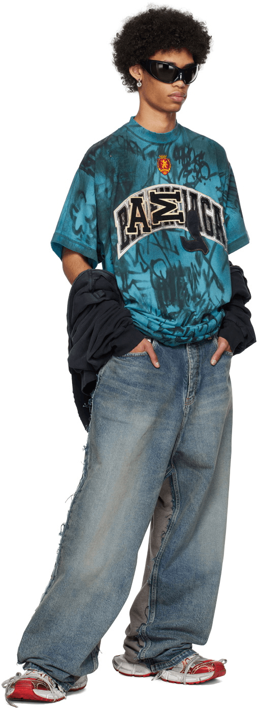 Balenciaga Balenciaga Skater T-shirt Oversized SIZE 3 Size ONE SIZE - 4 Thumbnail