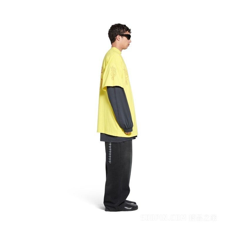 Balenciaga Balenciaga Darkwave T-shirt Oversized SIZE 1 Size ONE SIZE - 4 Thumbnail