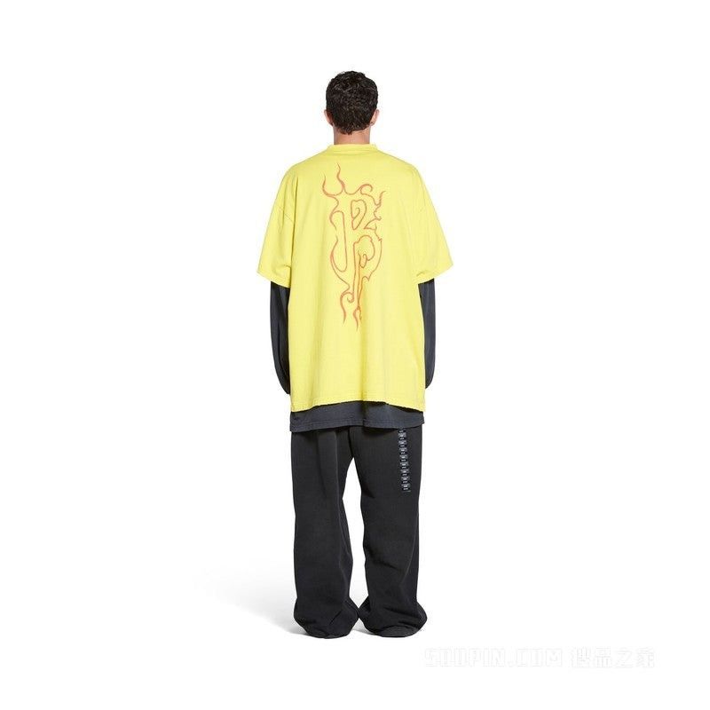 Balenciaga Balenciaga Darkwave T-shirt Oversized SIZE 3 Size ONE SIZE - 5 Thumbnail
