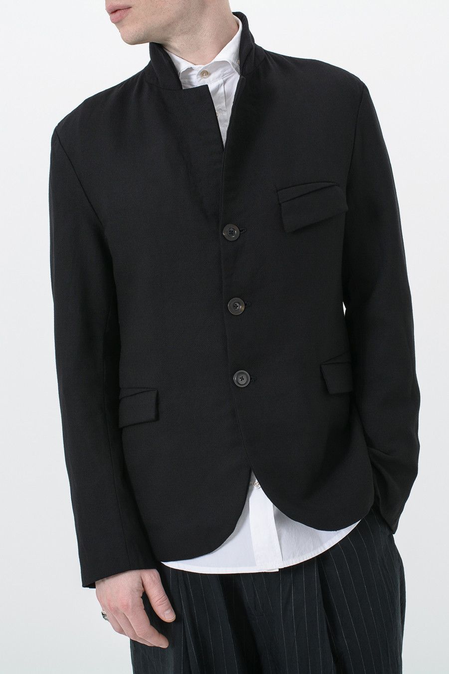 Geoffrey B. Small Biella Pure Tasmania Extrafine Wool Jacket Size US XS / EU 42 / 0 - 3 Thumbnail