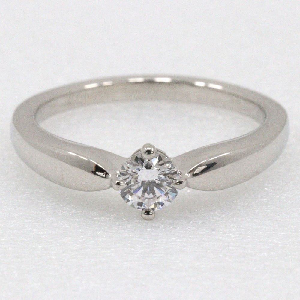 Bvlgari Bvlgari Dedicata a Venezia Solitaire Ring Platinum with RBC Diamond E/VS2 Size ONE SIZE - 2 Thumbnail