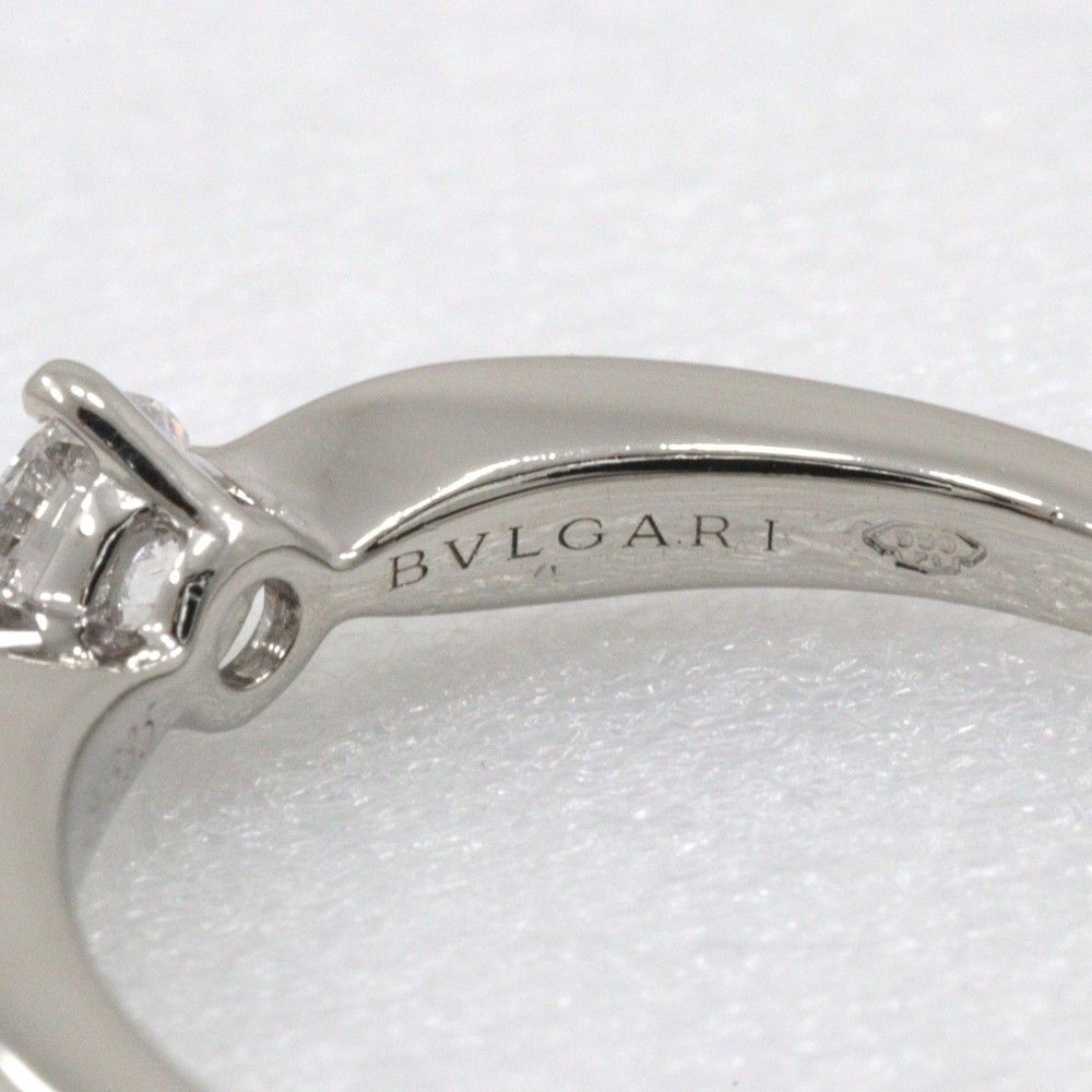 Bvlgari Bvlgari Dedicata a Venezia Solitaire Ring Platinum with RBC Diamond E/VS2 Size ONE SIZE - 6 Thumbnail