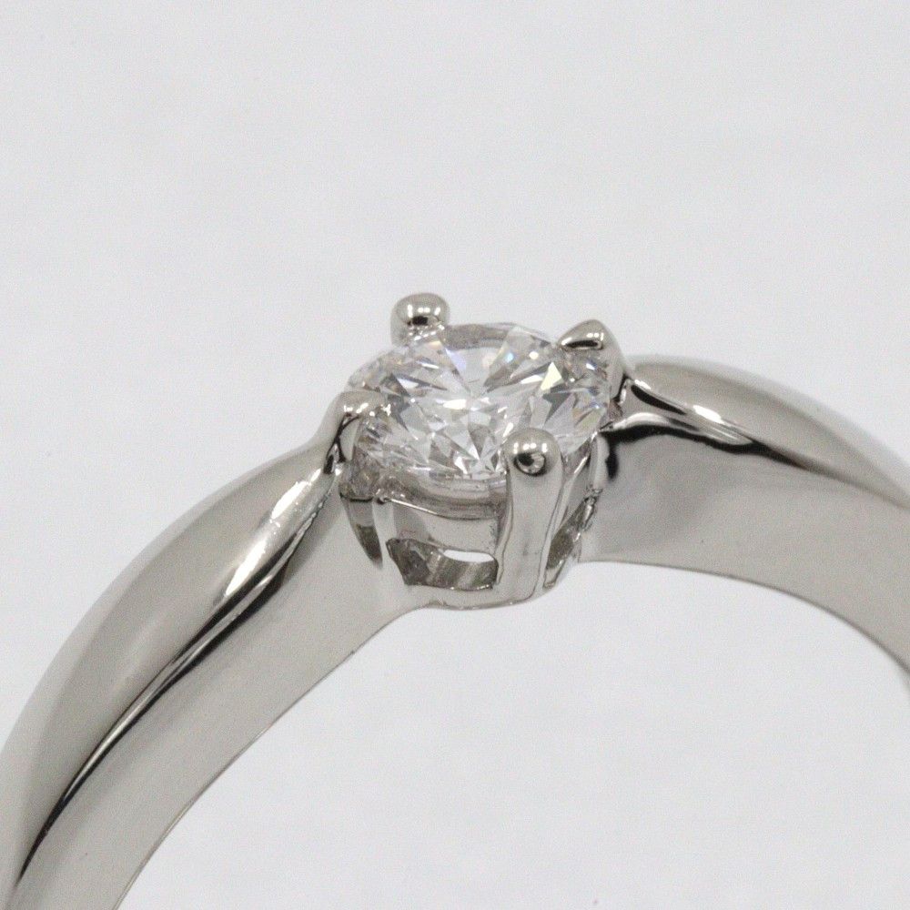 Bvlgari Bvlgari Dedicata a Venezia Solitaire Ring Platinum with RBC Diamond E/VS2 Size ONE SIZE - 3 Thumbnail