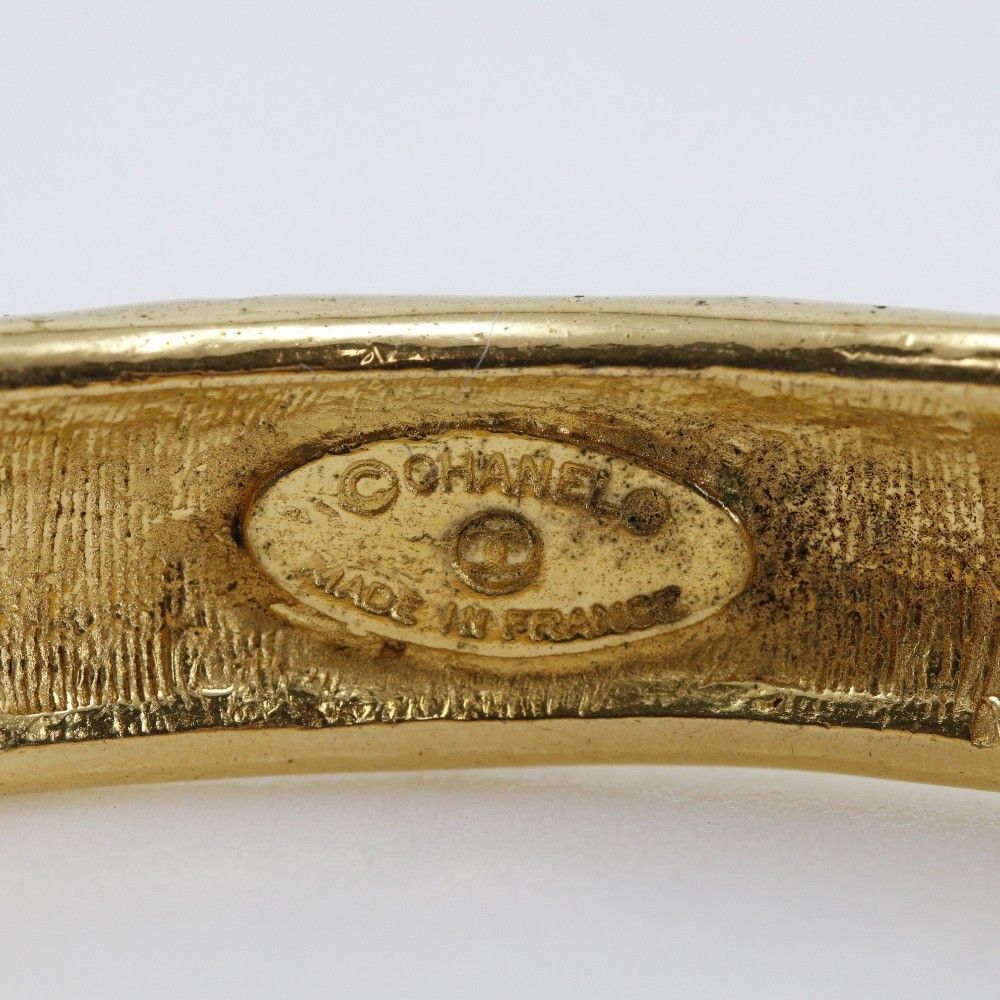 Chanel Chanel Vintage Bangle Bracelet Gold-plated Size ONE SIZE - 4 Thumbnail