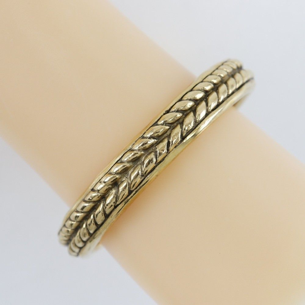 Chanel Chanel Vintage Bangle Bracelet Gold-plated Size ONE SIZE - 2 Thumbnail
