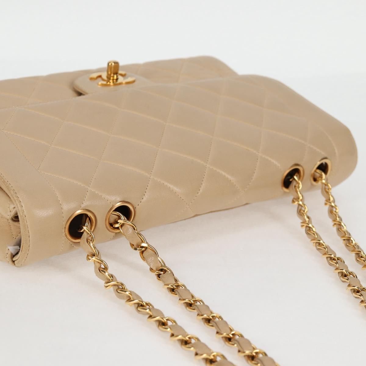 Chanel Chanel Vintage Flap Bag Quilted Lambskin Size ONE SIZE - 16 Thumbnail
