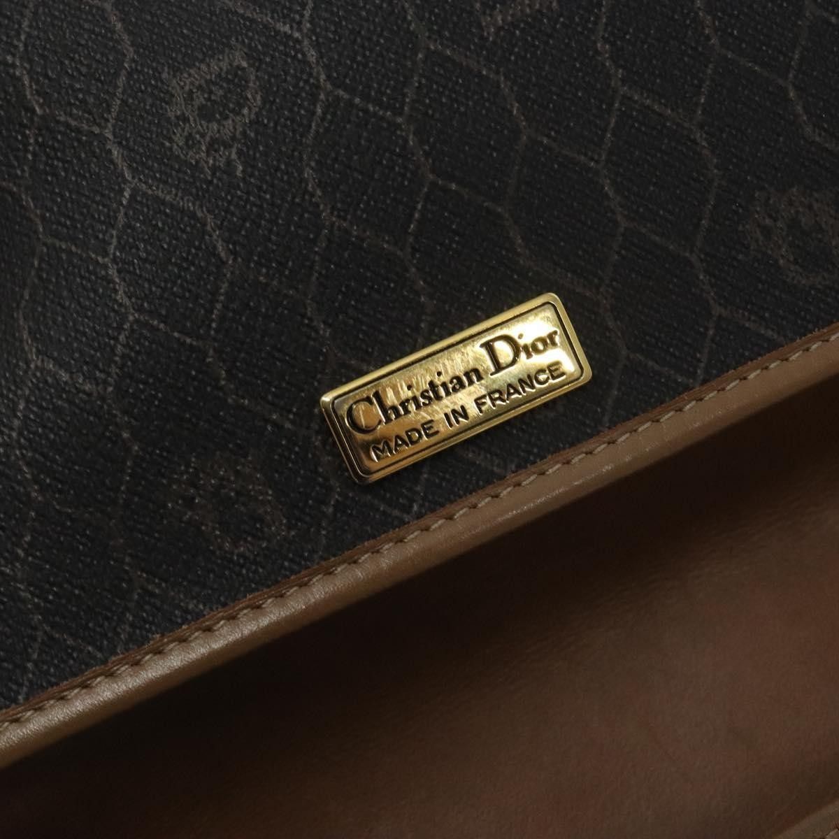 Dior Christian Dior Vintage Honeycomb Shoulder Bag Canvas Size ONE SIZE - 6 Thumbnail
