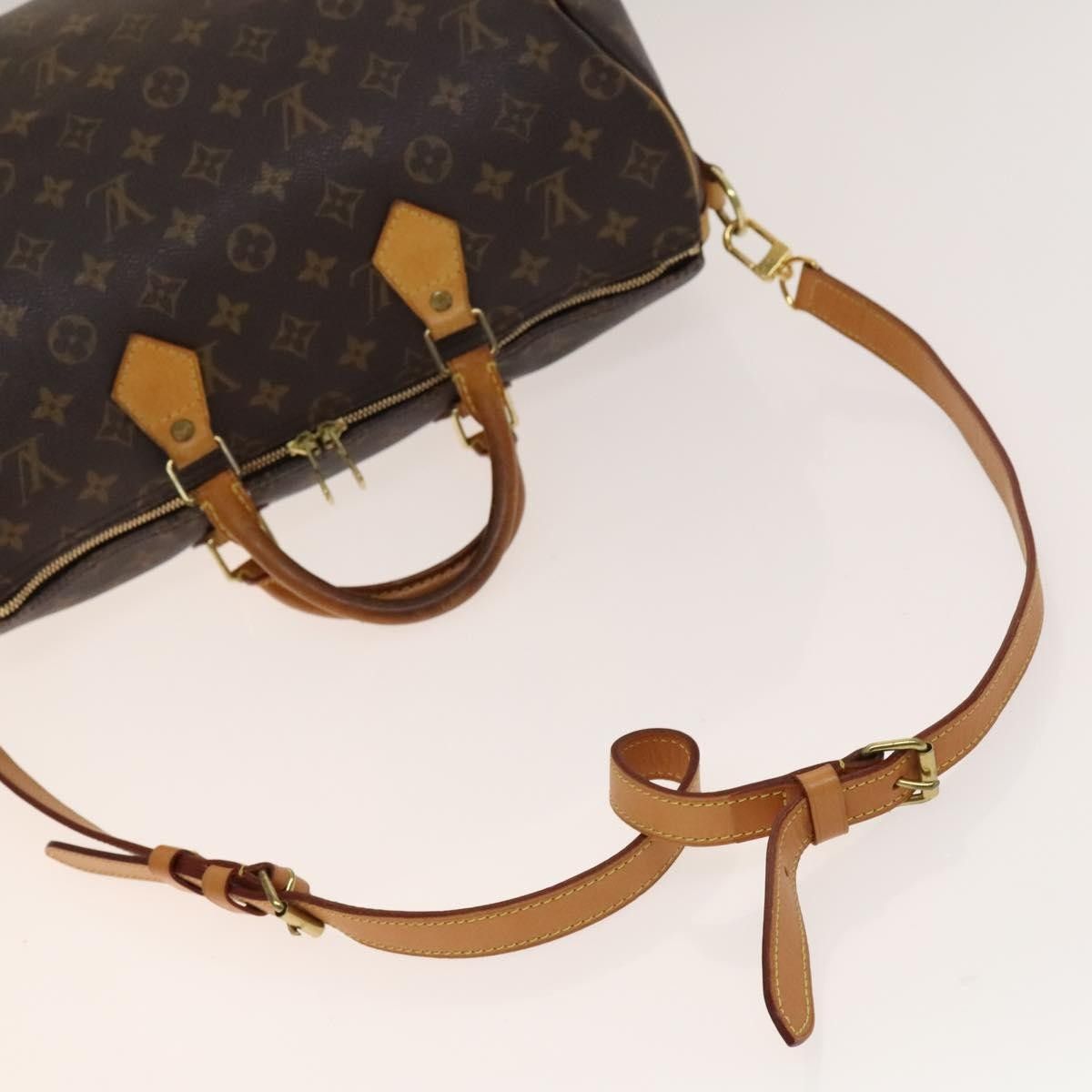 Louis Vuitton Louis Vuitton Speedy Bandouliere Bag Monogram Canvas Size ONE SIZE - 18 Thumbnail