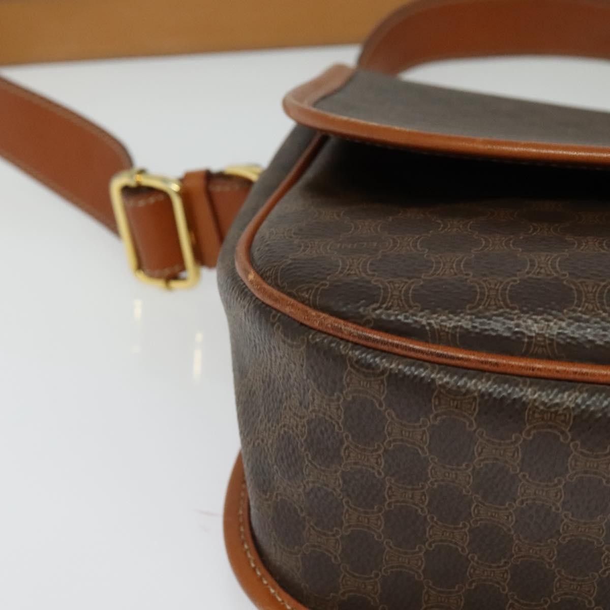 Celine Celine Macadam Shoulder Bag PVC Leather Size ONE SIZE - 9 Thumbnail