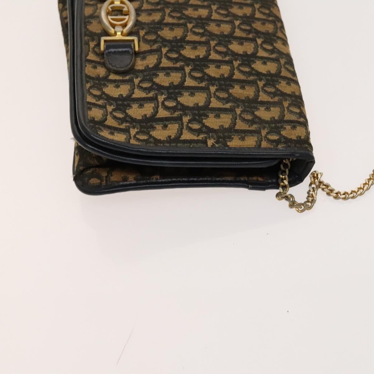 Dior Christian Dior Vintage Trotter Shoulder Bag Canvas Size ONE SIZE - 3 Thumbnail
