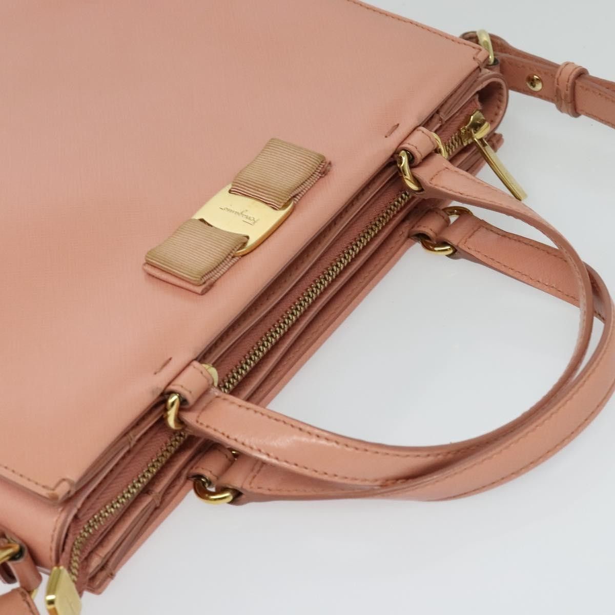 Salvatore Ferragamo Salvatore Ferragamo Vala Leather Size ONE SIZE - 14 Thumbnail