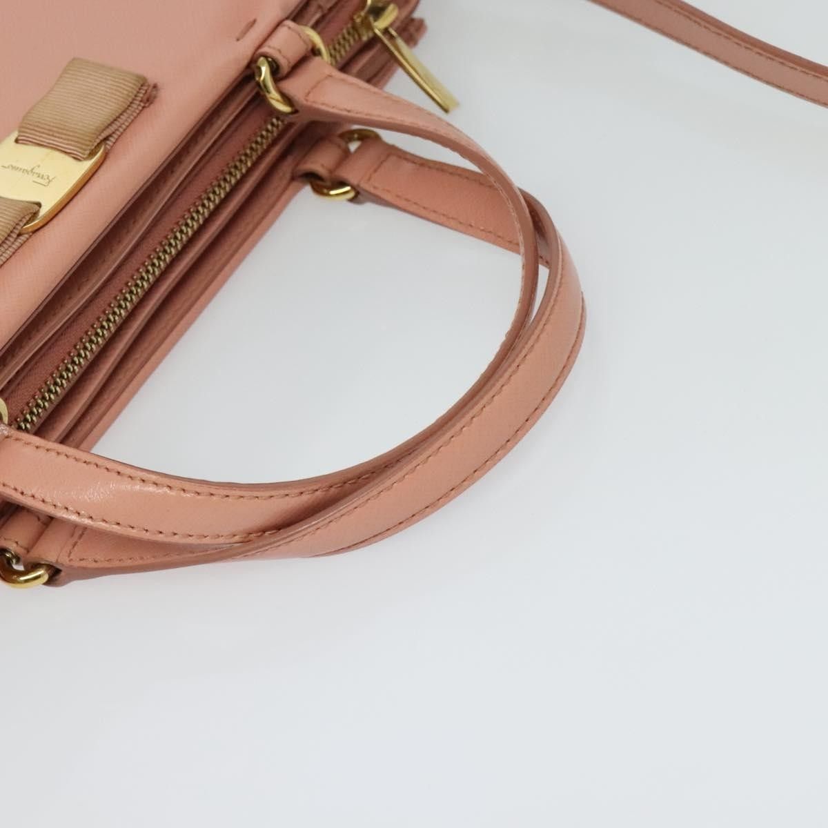 Salvatore Ferragamo Salvatore Ferragamo Vala Leather Size ONE SIZE - 7 Thumbnail