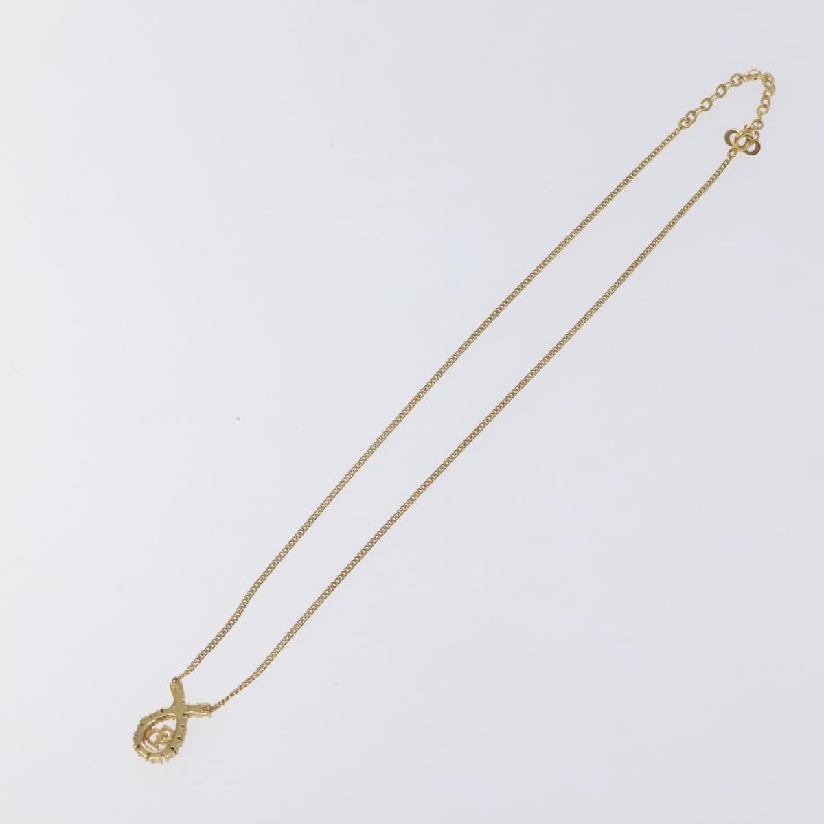 Dior Christian Dior CD Pendant Necklace Gold-plated Size ONE SIZE - 2 Thumbnail