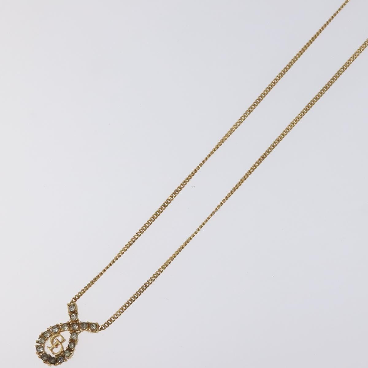 Dior Christian Dior CD Pendant Necklace Gold-plated Size ONE SIZE - 5 Thumbnail