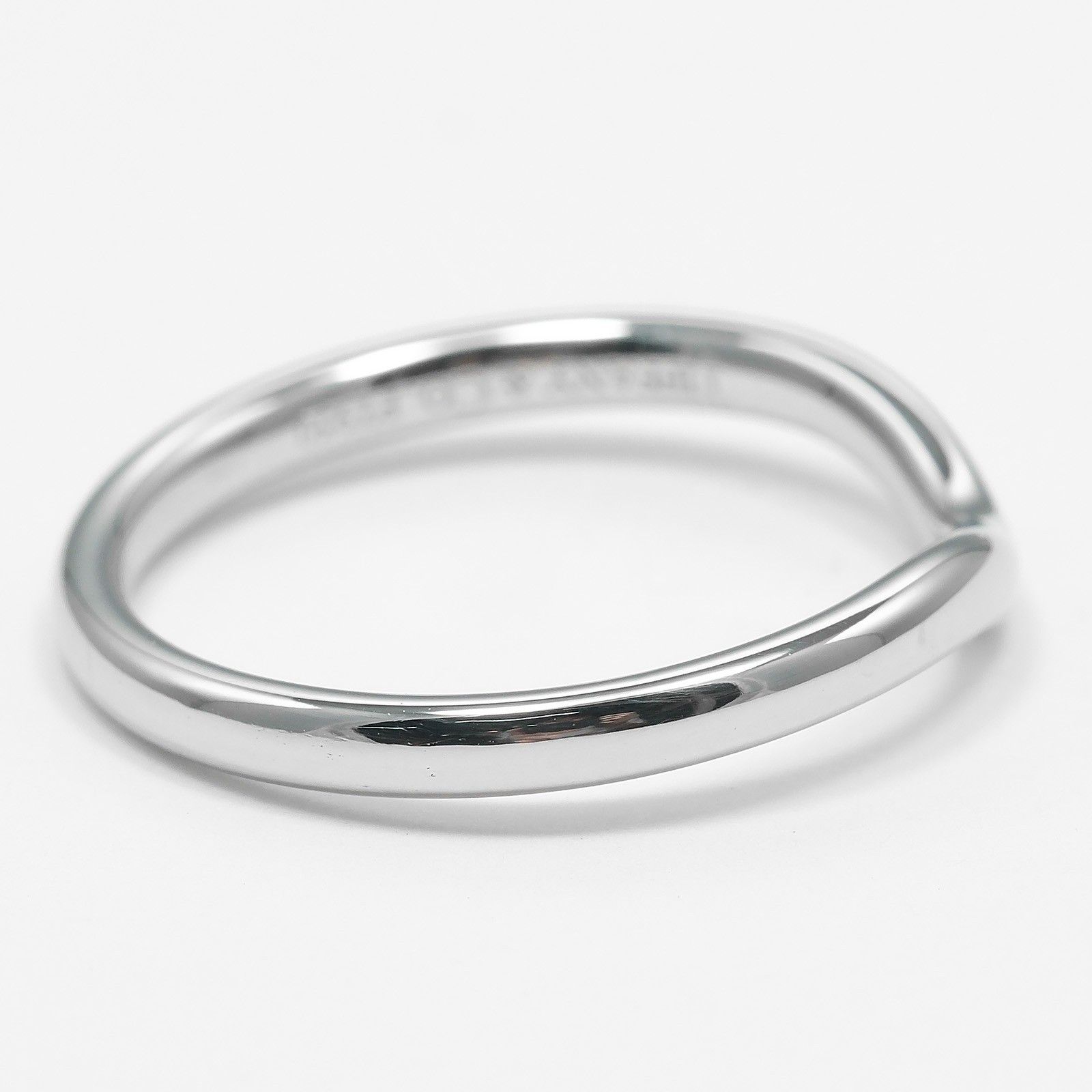 Tiffany & Co. Tiffany & Co. Elsa Peretti Curved Wedding Band Ring Platinum Size ONE SIZE - 6 Thumbnail