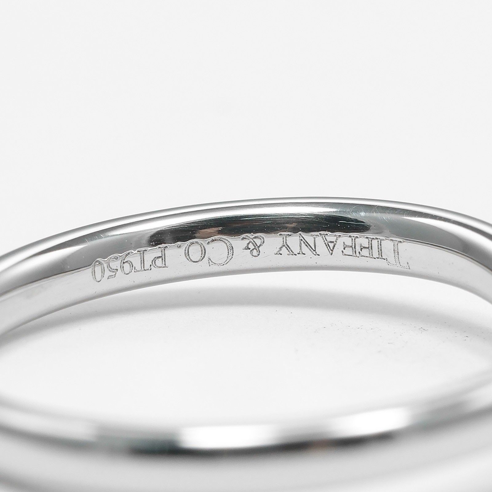 Tiffany & Co. Tiffany & Co. Elsa Peretti Curved Wedding Band Ring Platinum Size ONE SIZE - 8 Thumbnail