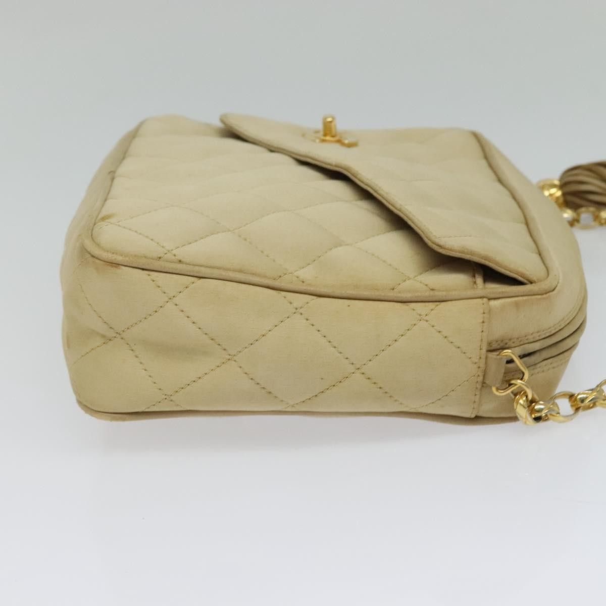 Chanel Chanel Vintage Front Pocket Camera Bag Satin Size ONE SIZE - 4 Thumbnail