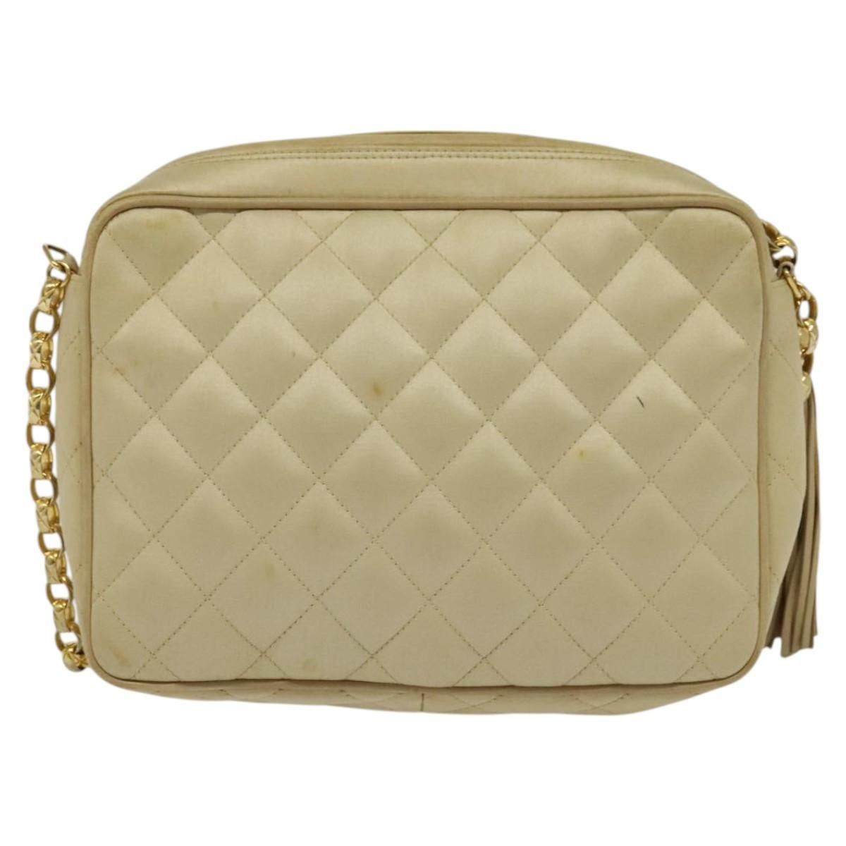 Chanel Chanel Vintage Front Pocket Camera Bag Satin Size ONE SIZE - 2 Thumbnail