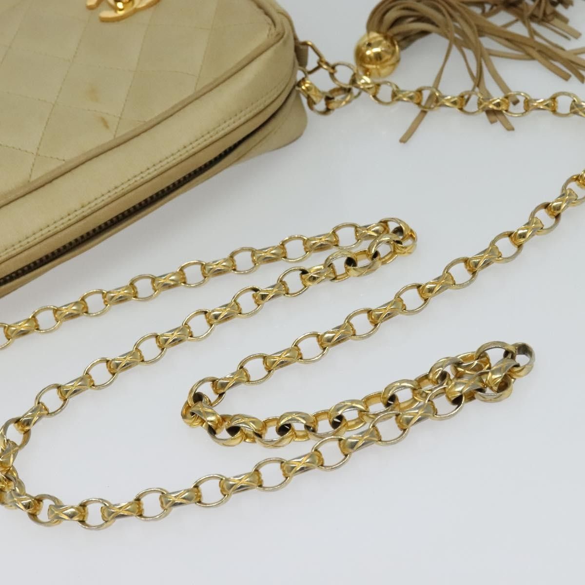 Chanel Chanel Vintage Front Pocket Camera Bag Satin Size ONE SIZE - 8 Thumbnail