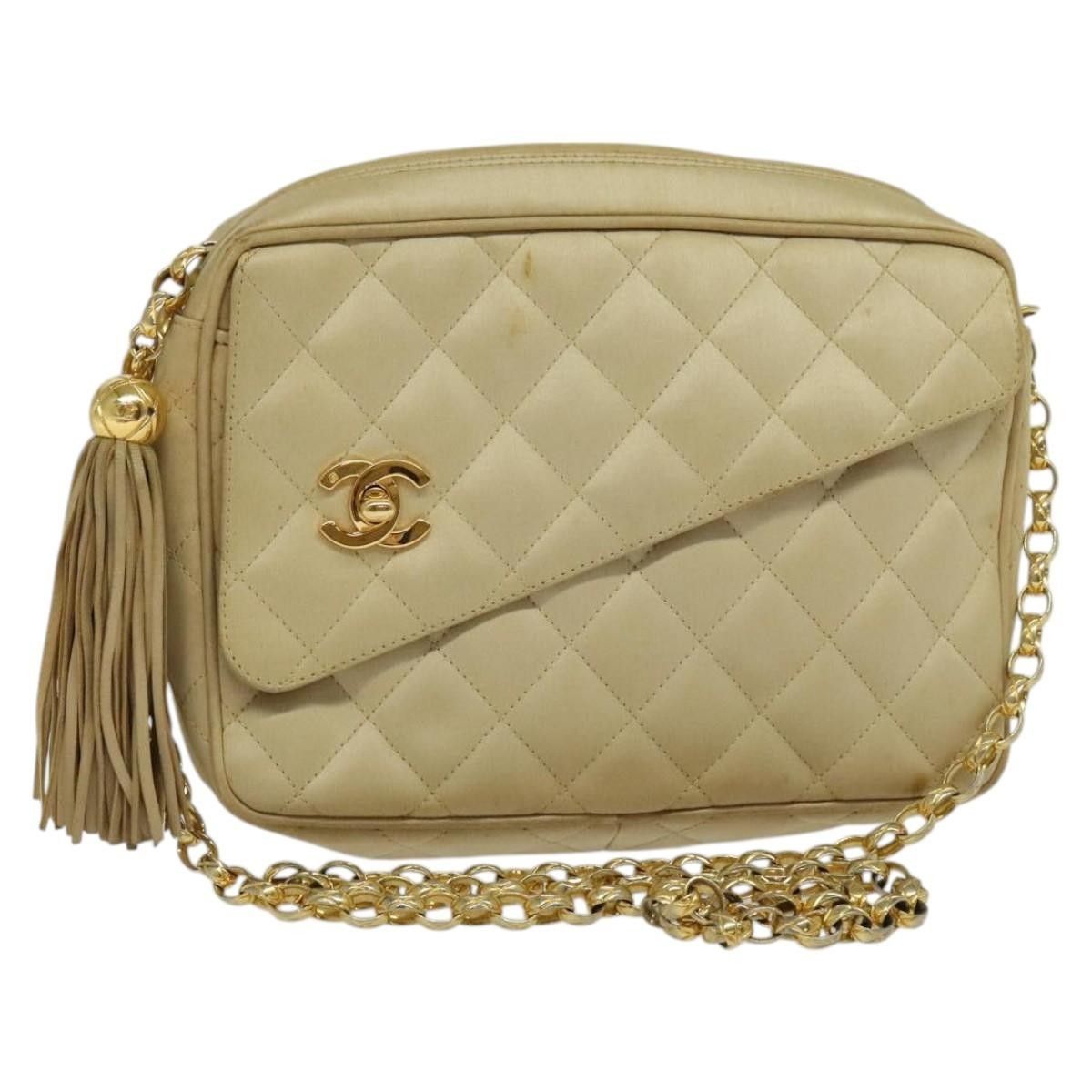 Chanel Chanel Vintage Front Pocket Camera Bag Satin Size ONE SIZE - 18 Thumbnail