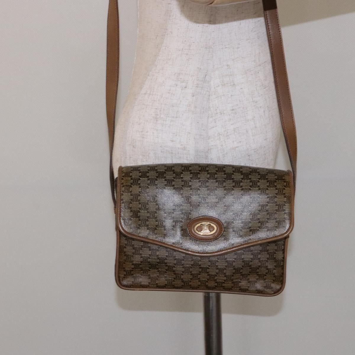 Celine Celine Macadam Shoulder Bag PVC Leather Size ONE SIZE - 13 Thumbnail