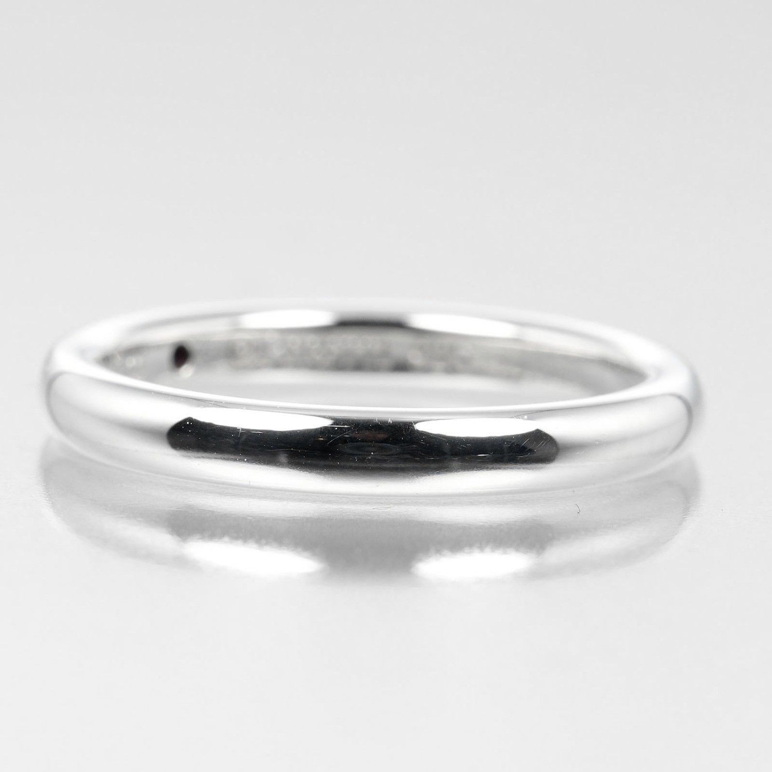 Tiffany & Co. Tiffany & Co. Elsa Peretti 1 Diamond Stacking Band Ring Silver 925 with Pink Saphir Size ONE SIZE - 9 Thumbnail
