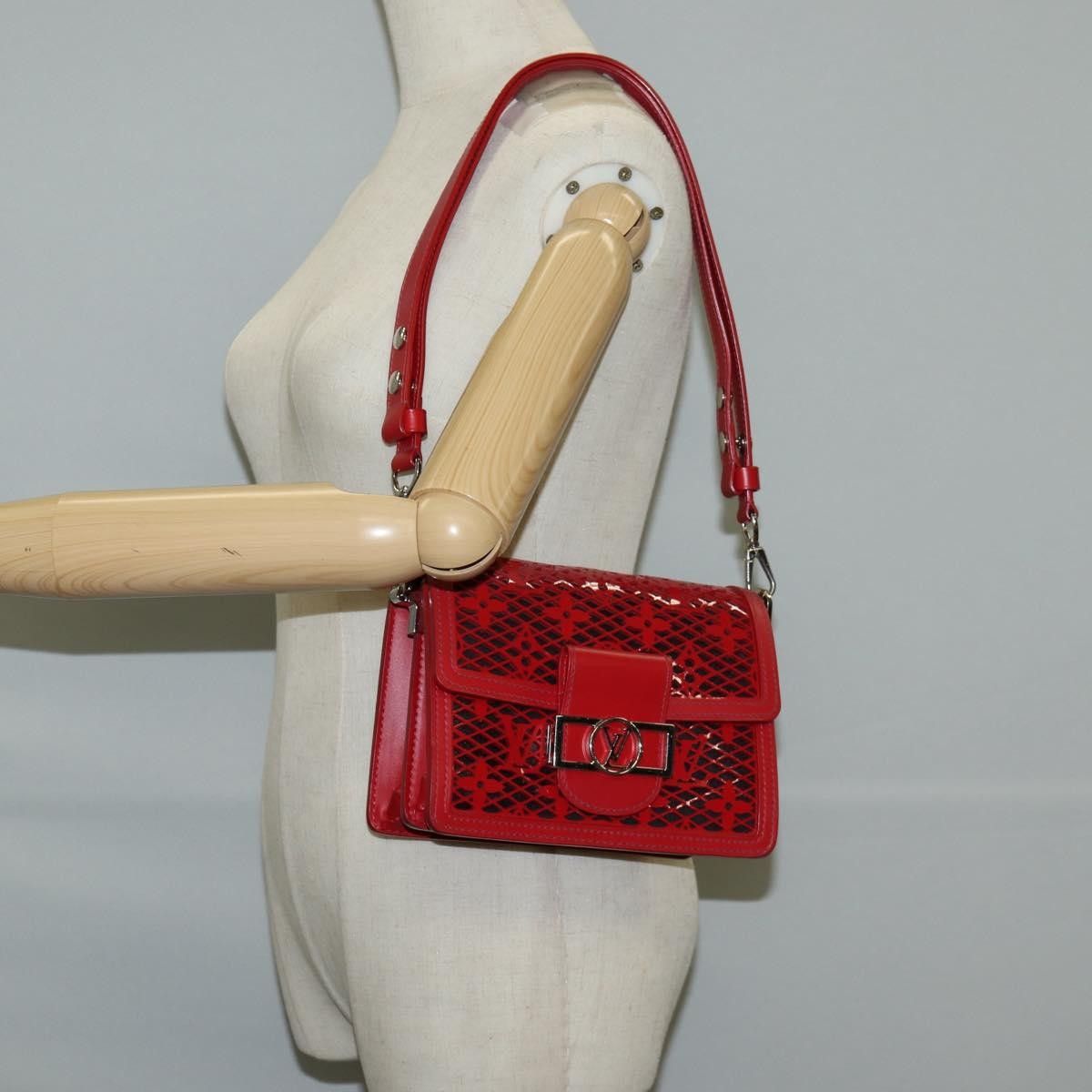 Louis Vuitton Louis Vuitton Dauphine Shoulder Bag Monogram Lace Leather Size ONE SIZE - 14 Thumbnail