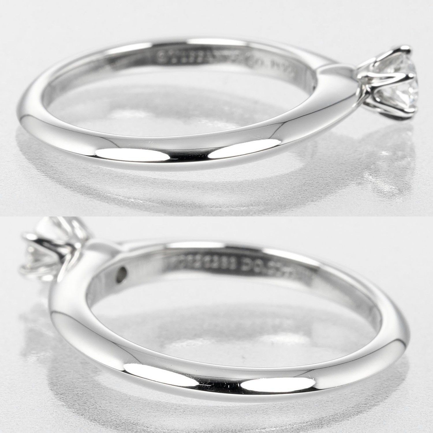 Tiffany & Co. Tiffany & Co. Tiffany Setting Solitaire Ring Platinum with RBC Diamond I/VS1 Size ONE SIZE - 4 Thumbnail