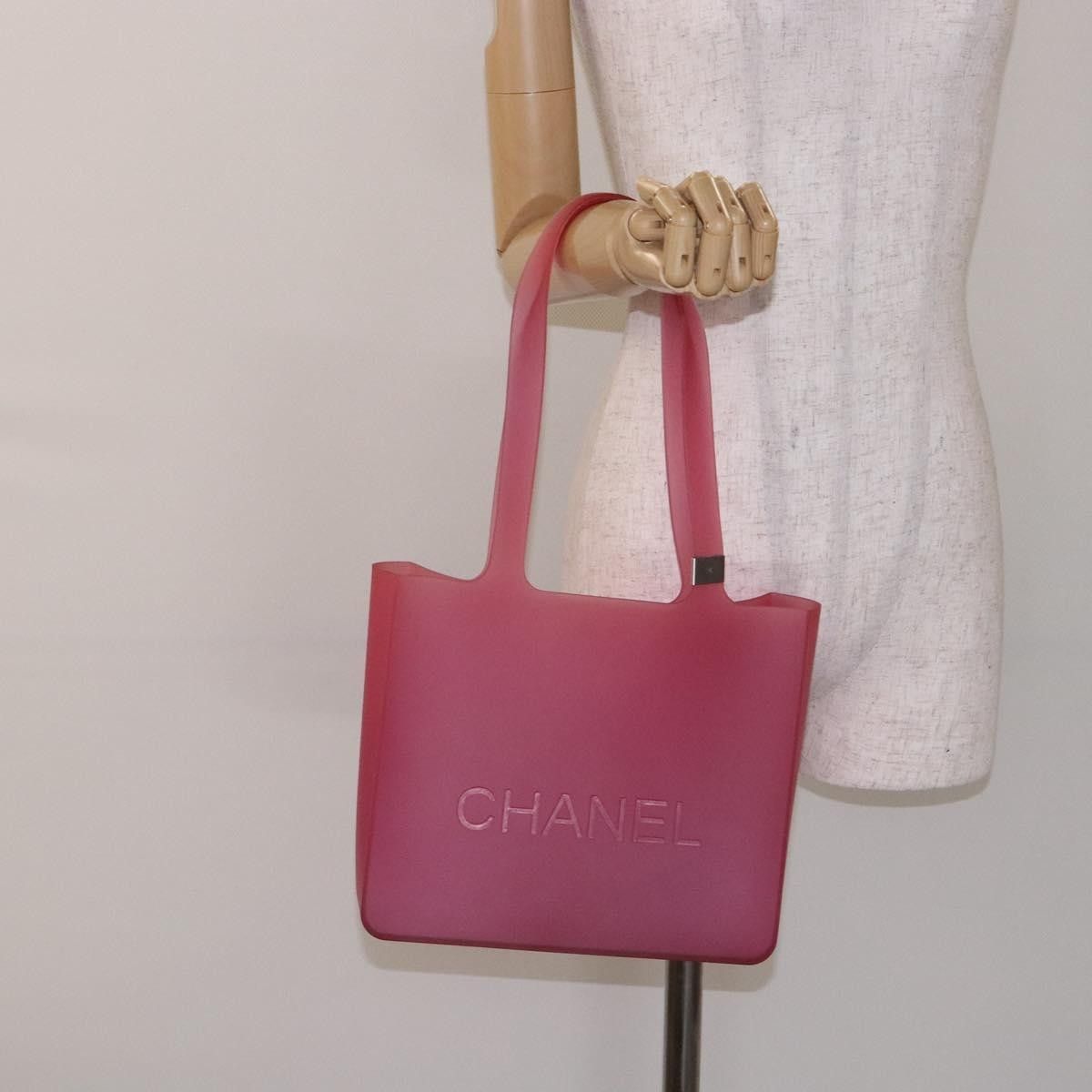 Chanel Chanel Logo Tote bag Rubber Size ONE SIZE - 12 Thumbnail