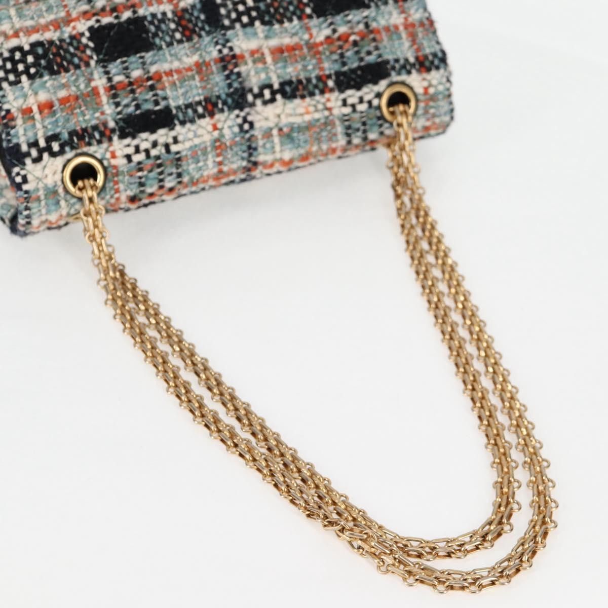 Chanel Chanel Reissue 2.55 Flap Bag Quilted Tweed Size ONE SIZE - 7 Thumbnail